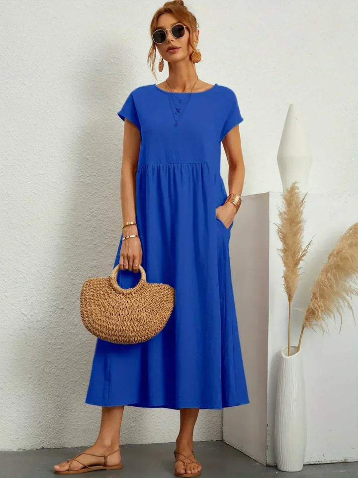Ursina™ - Fluid Midi Dress