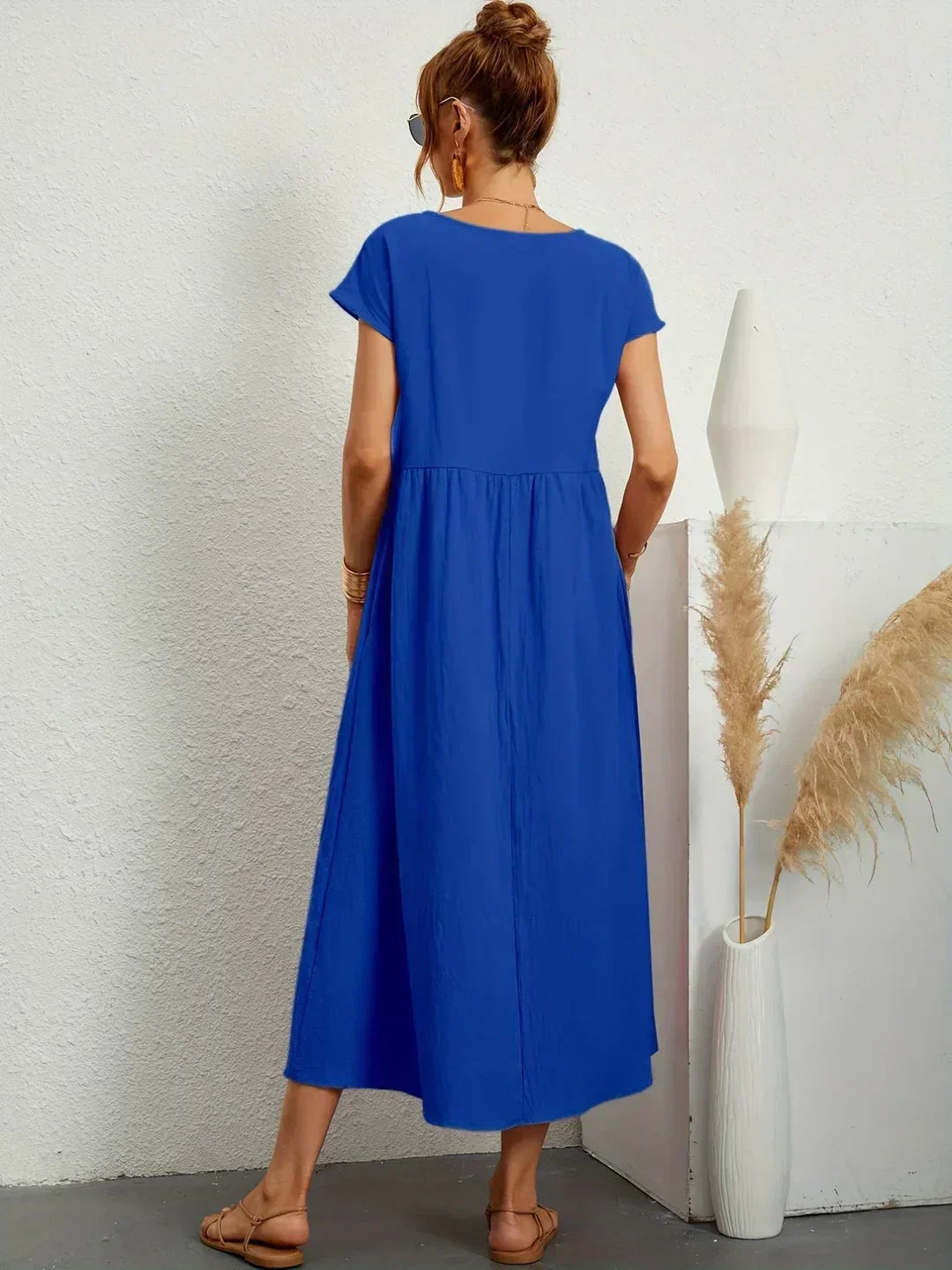 Ursina™ - Fluid Midi Dress
