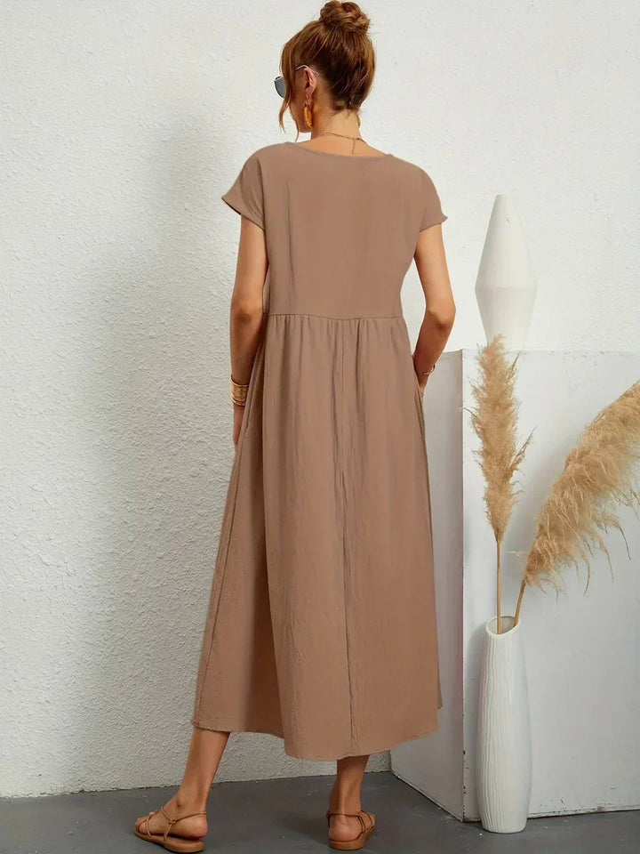 Ursina™ - Fluid Midi Dress