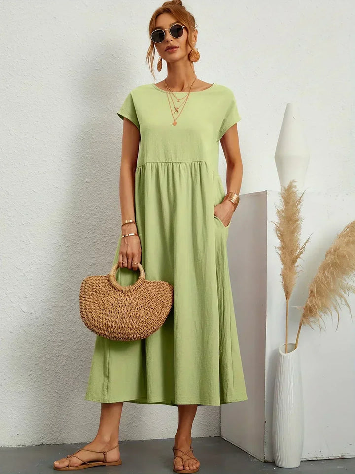 Ursina™ - Fluid Midi Dress