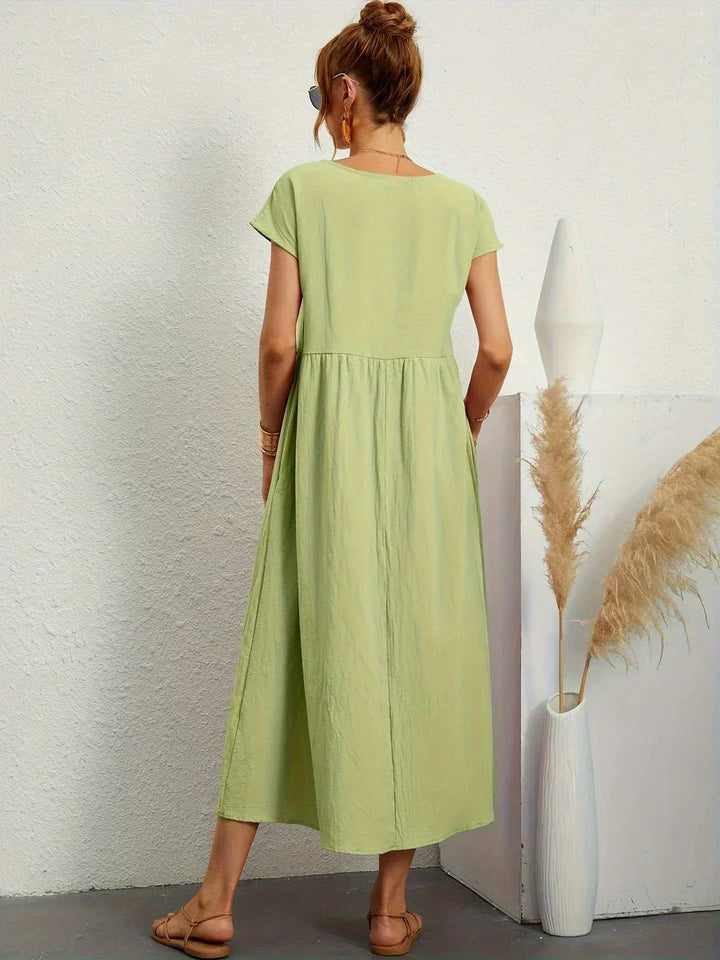 Ursina™ - Fluid Midi Dress