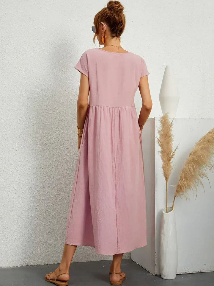 Ursina™ - Fluid Midi Dress