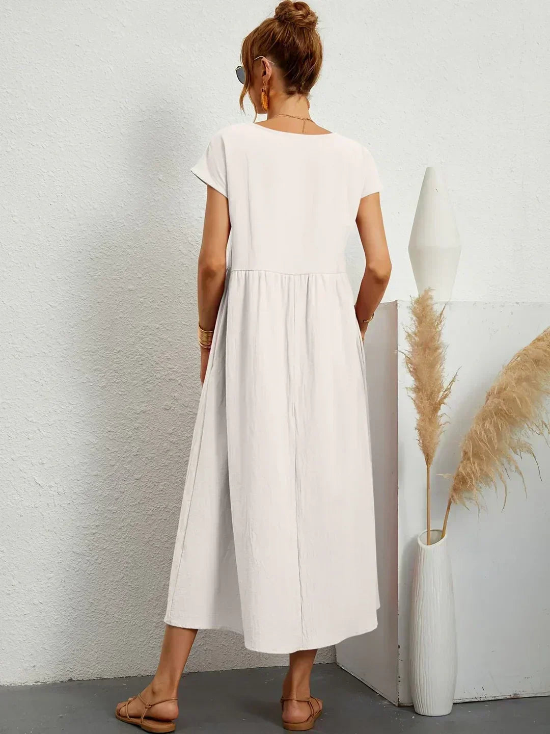 Ursina™ - Fluid Midi Dress
