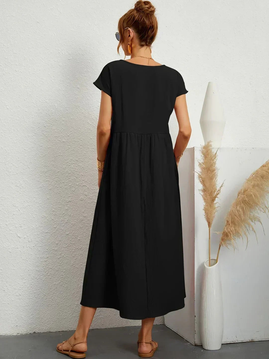 Ursina™ - Fluid Midi Dress
