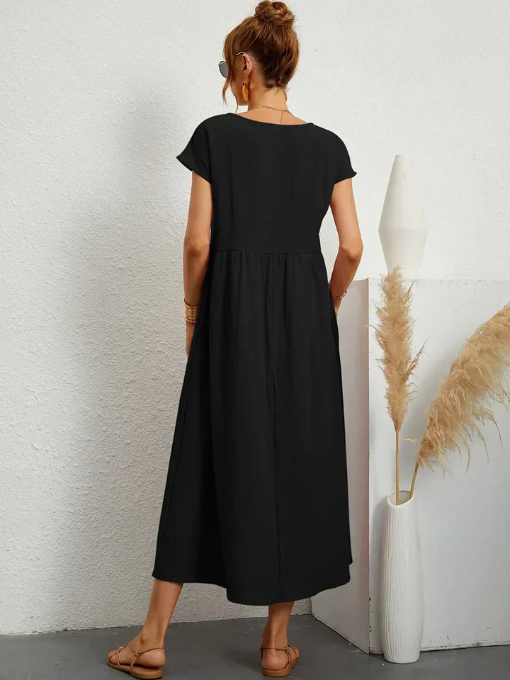 Ursina™ - Fluid Midi Dress