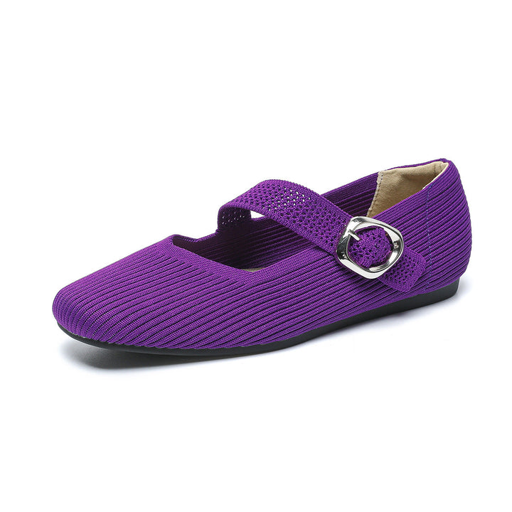 Caitlin - Wide Fit Comfort Flats
