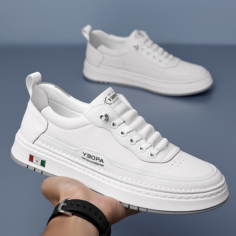 Cormac – Premium Leather Urban Sneakers with Cushioned Sole