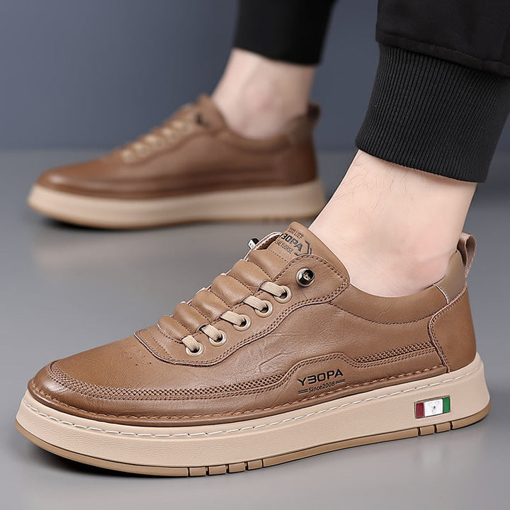 Cormac – Premium Leather Urban Sneakers with Cushioned Sole