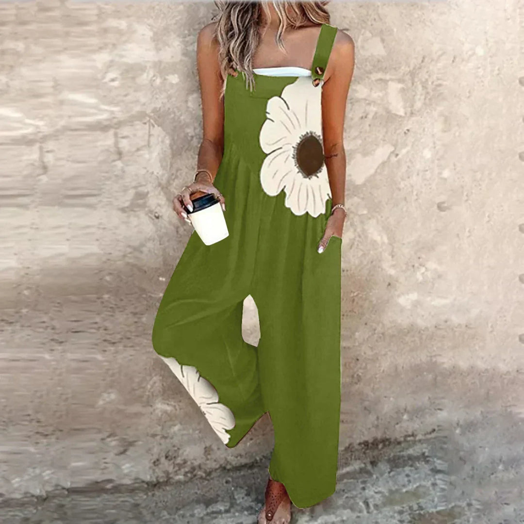 Charlotte – Comfortable Printed Overalls