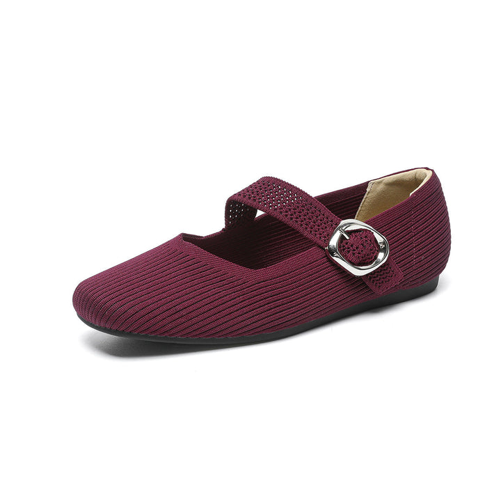 Caitlin - Wide Fit Comfort Flats