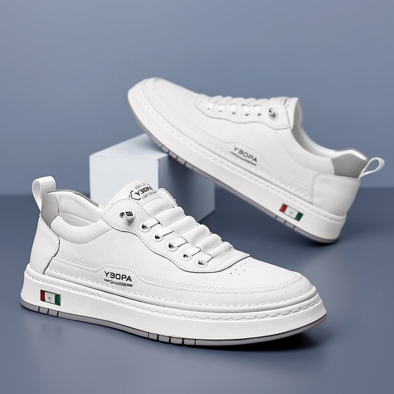 Cormac – Premium Leather Urban Sneakers with Cushioned Sole
