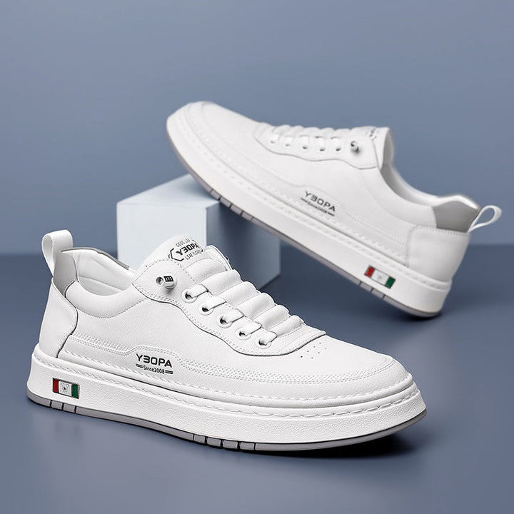 Cormac – Premium Leather Urban Sneakers with Cushioned Sole