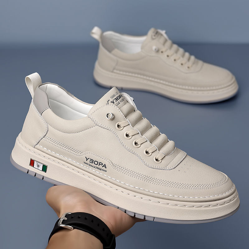 Cormac – Premium Leather Urban Sneakers with Cushioned Sole