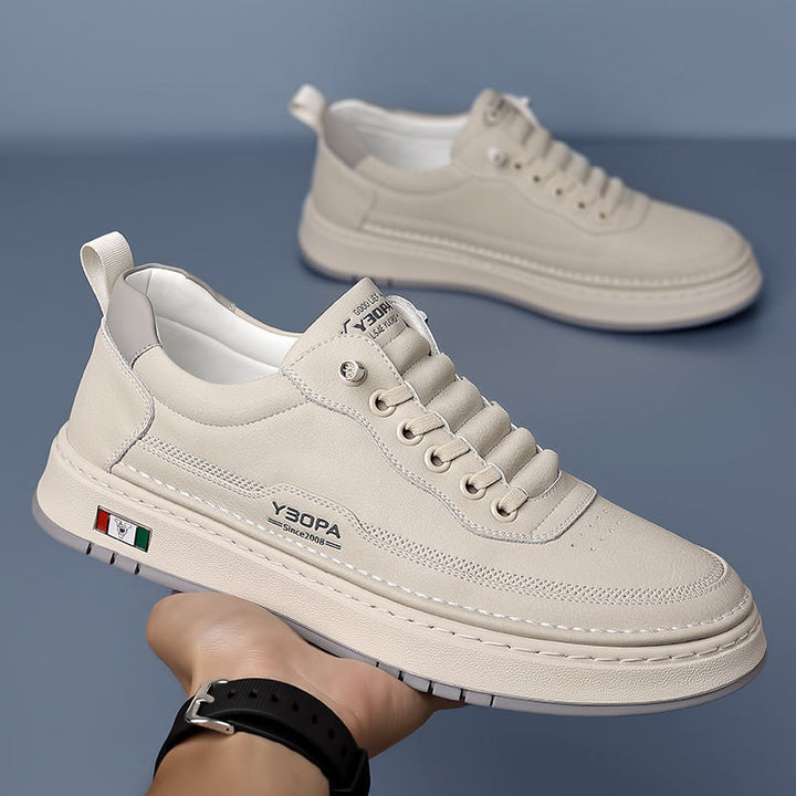 Cormac – Premium Leather Urban Sneakers with Cushioned Sole