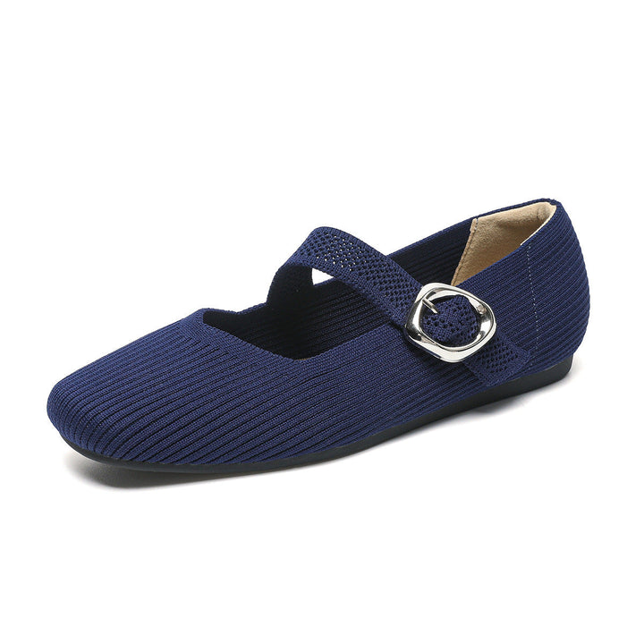 Caitlin - Wide Fit Comfort Flats