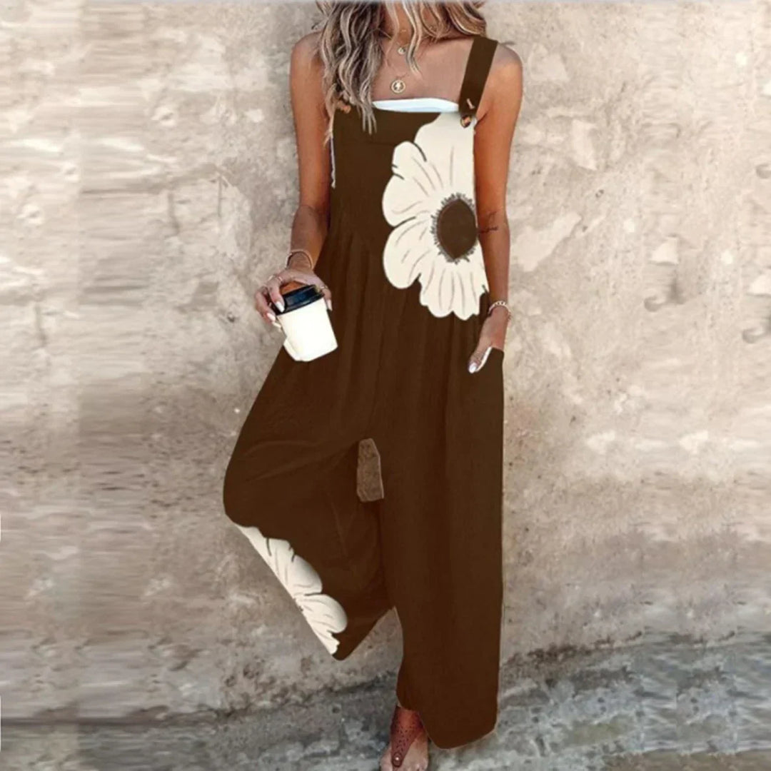 Charlotte – Comfortable Printed Overalls