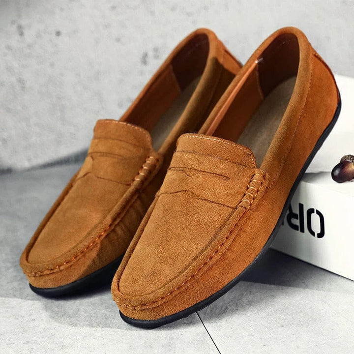 Otto - Suede Loafers with Cushioned Comfort