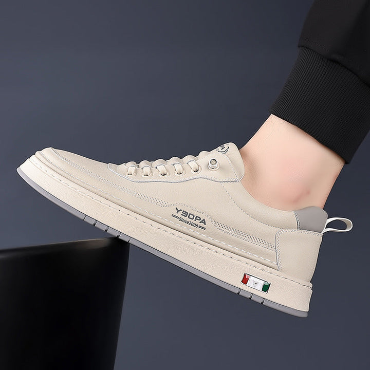 Cormac – Premium Leather Urban Sneakers with Cushioned Sole