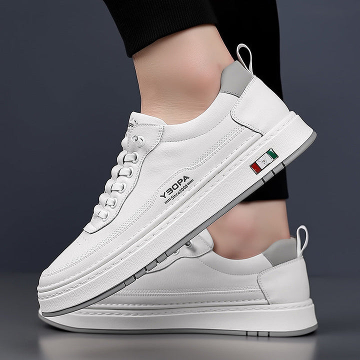 Cormac – Premium Leather Urban Sneakers with Cushioned Sole