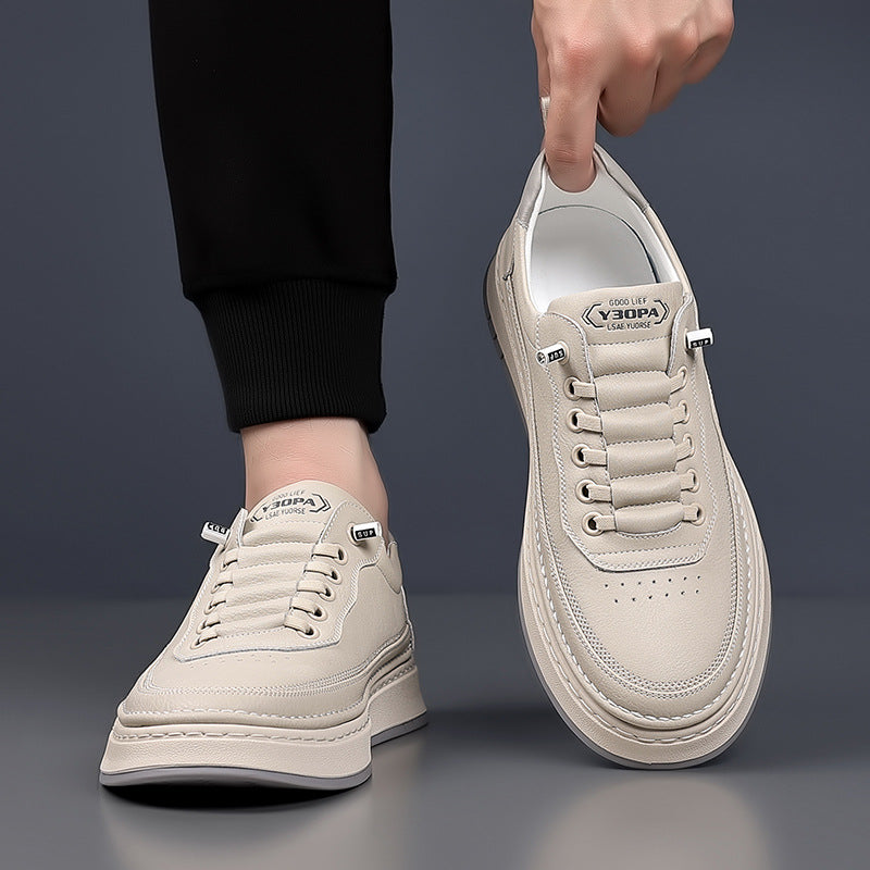 Cormac – Premium Leather Urban Sneakers with Cushioned Sole