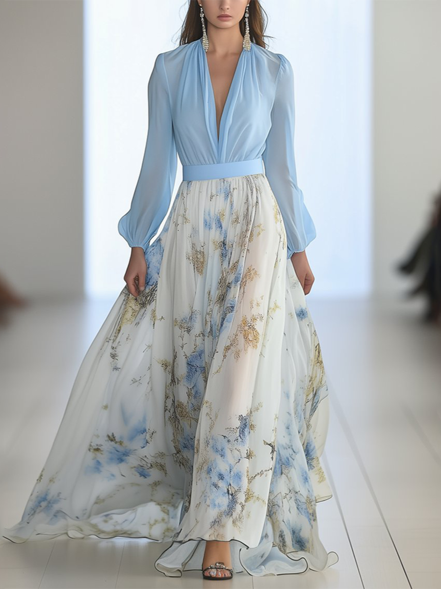 Penelope - Timeless Floral Maxi Dress
