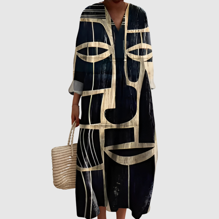 Luna - Prism Print Dress
