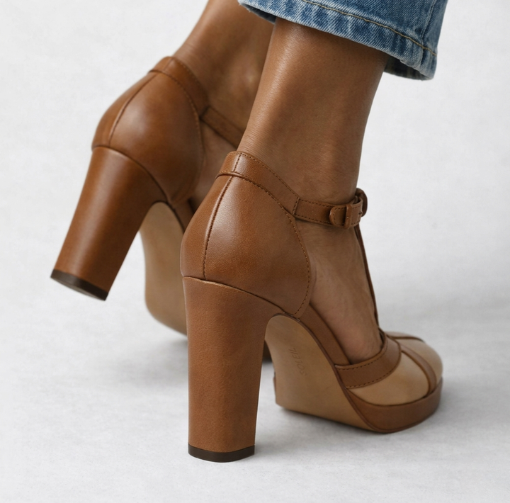 Kallie – Retro Heels with Ergonomic Support