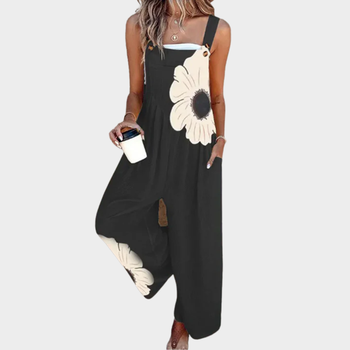 Charlotte – Comfortable Printed Overalls