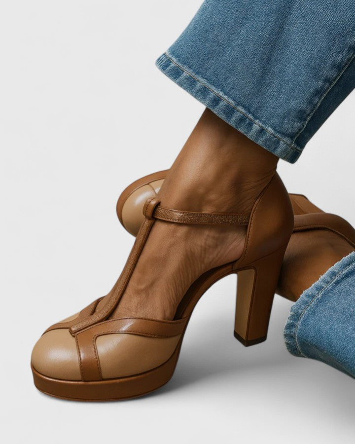 Kallie – Retro Heels with Ergonomic Support