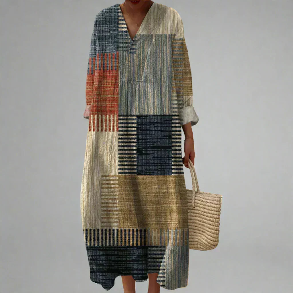 Iris - Abstract Dress
