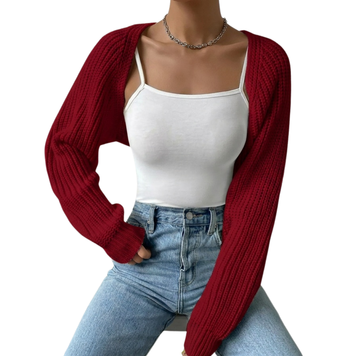 BRIXIE™ – Relaxed Raglan Crop Cardigan