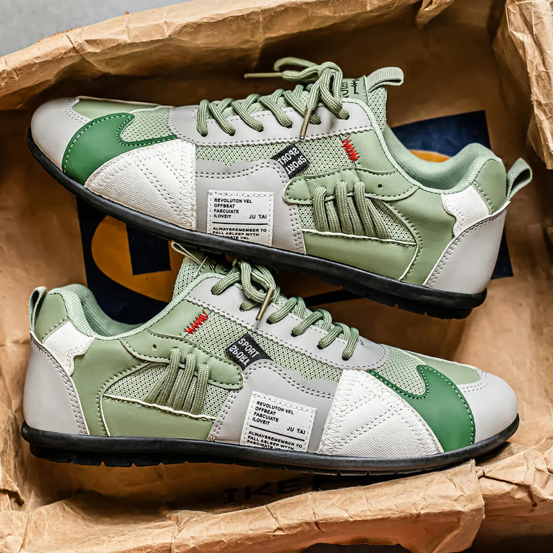 Julian - Retro Colour Block Trainers