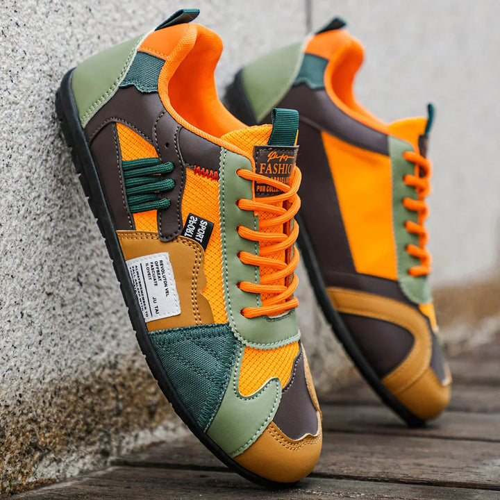 Julian - Retro Colour Block Trainers