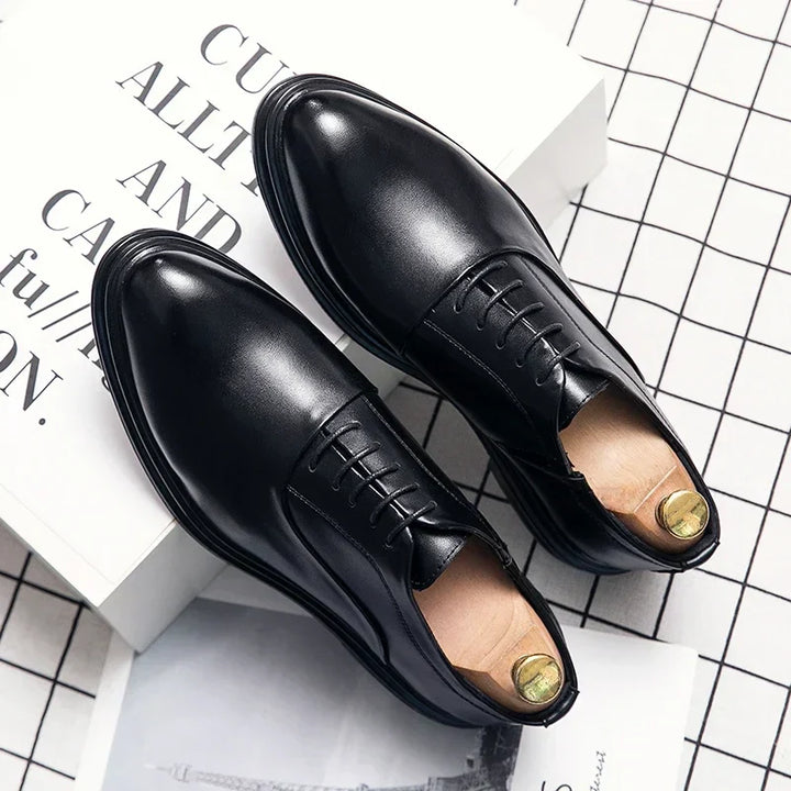 Damon - Premium Leather Oxford Dress Shoes