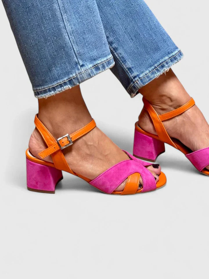 Dahliana – Orthopedic Heels with Elegant T-Strap