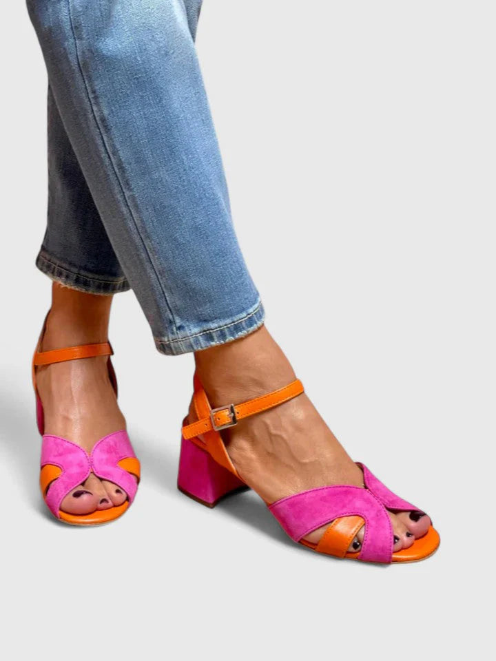 Dahliana – Orthopedic Heels with Elegant T-Strap