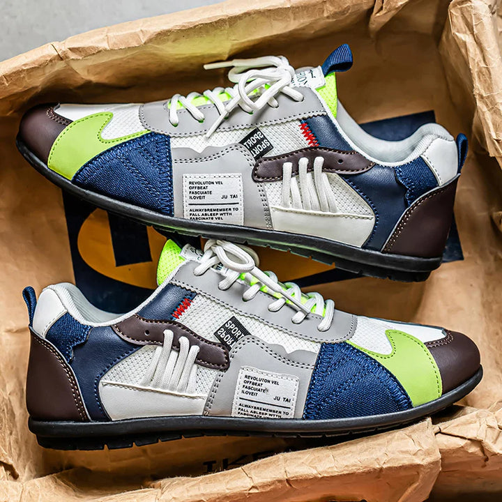 Julian - Retro Colour Block Trainers
