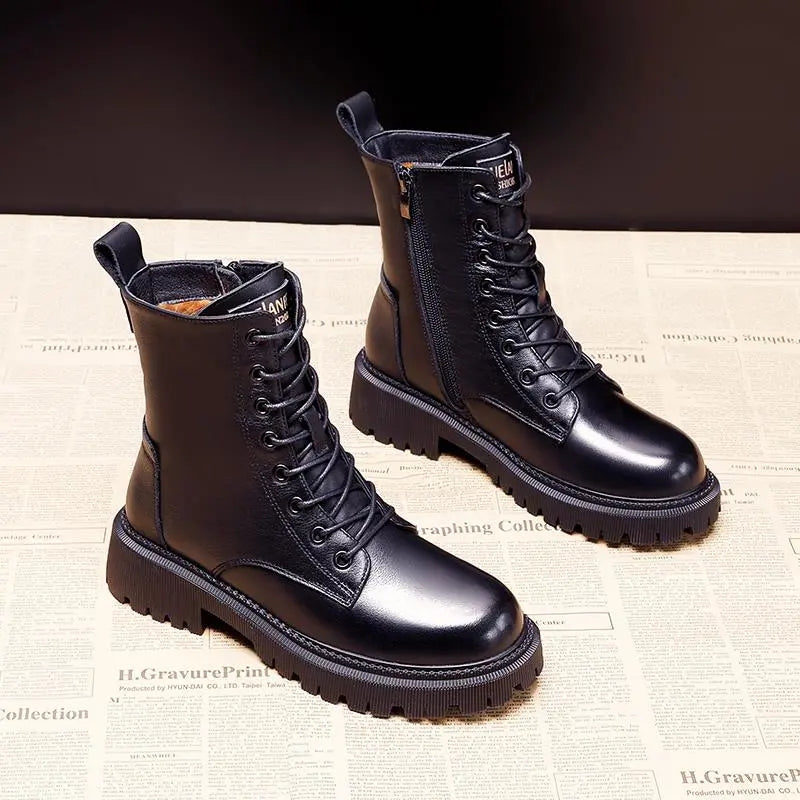 Samantha™ - Leather Winter Boots