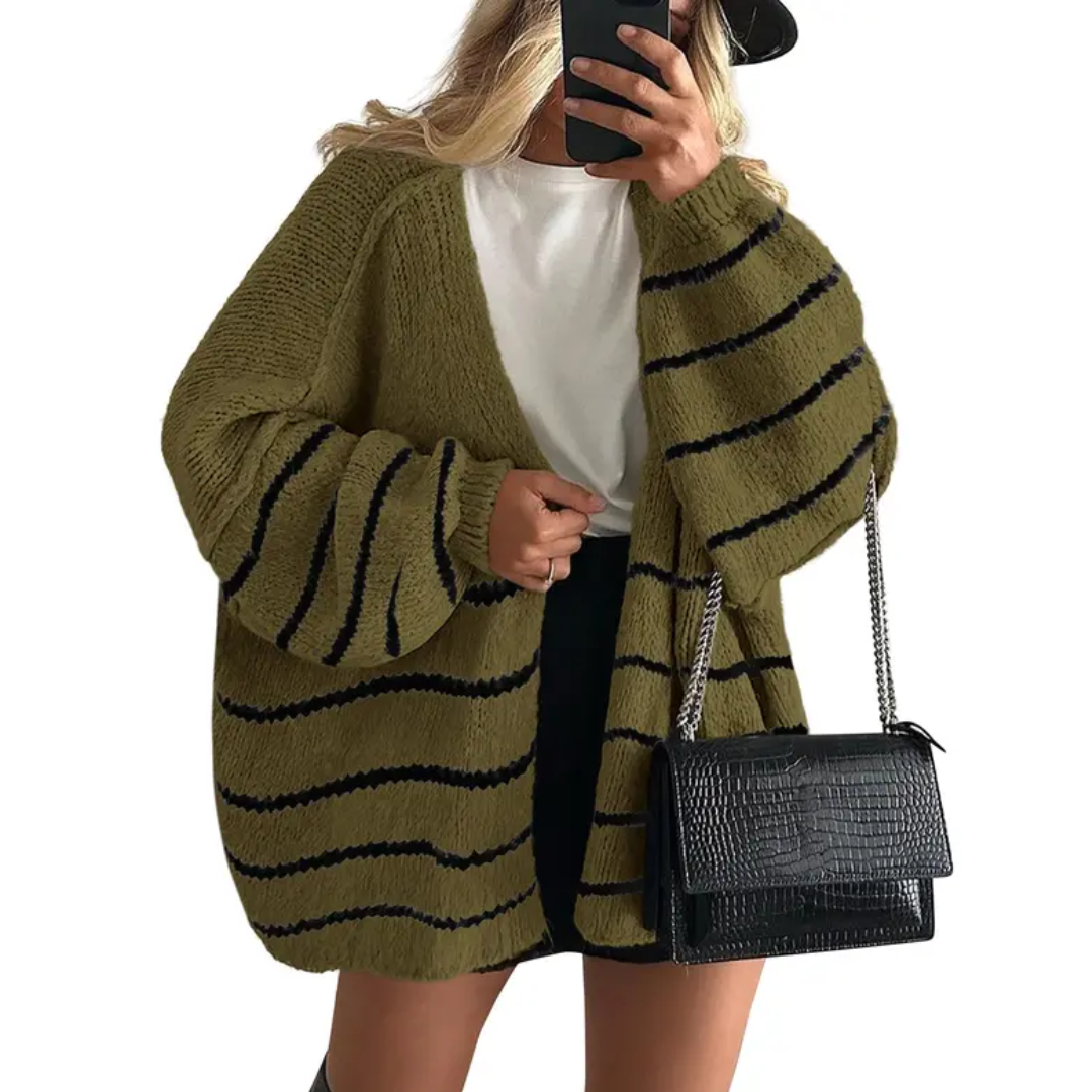 WRENLEY™ – Cozy Oversized Open Front Cardigan Sweater