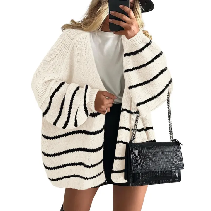WRENLEY™ – Cozy Oversized Open Front Cardigan Sweater