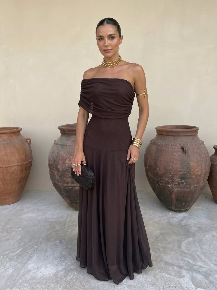 Zoe - Elegant Silk Tulle Dress