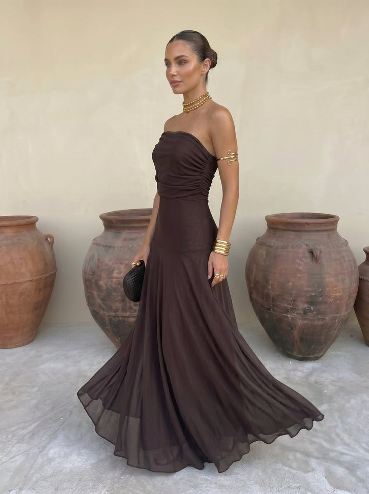 Zoe - Elegant Silk Tulle Dress