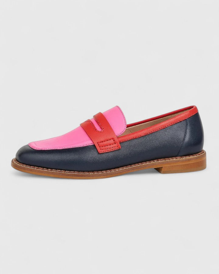 Aemie - Elegant Loafers with Ankle Strap