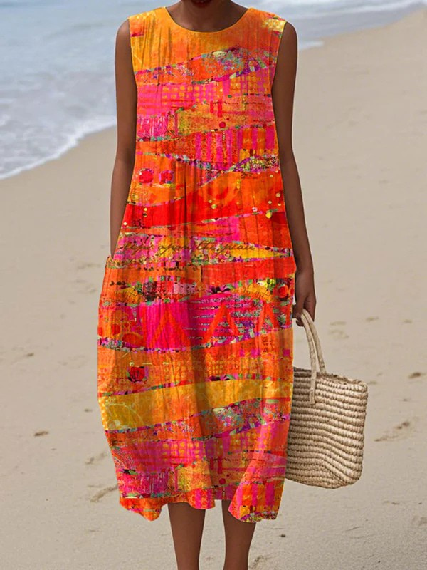 Faye™ - Sunset Midi Dress
