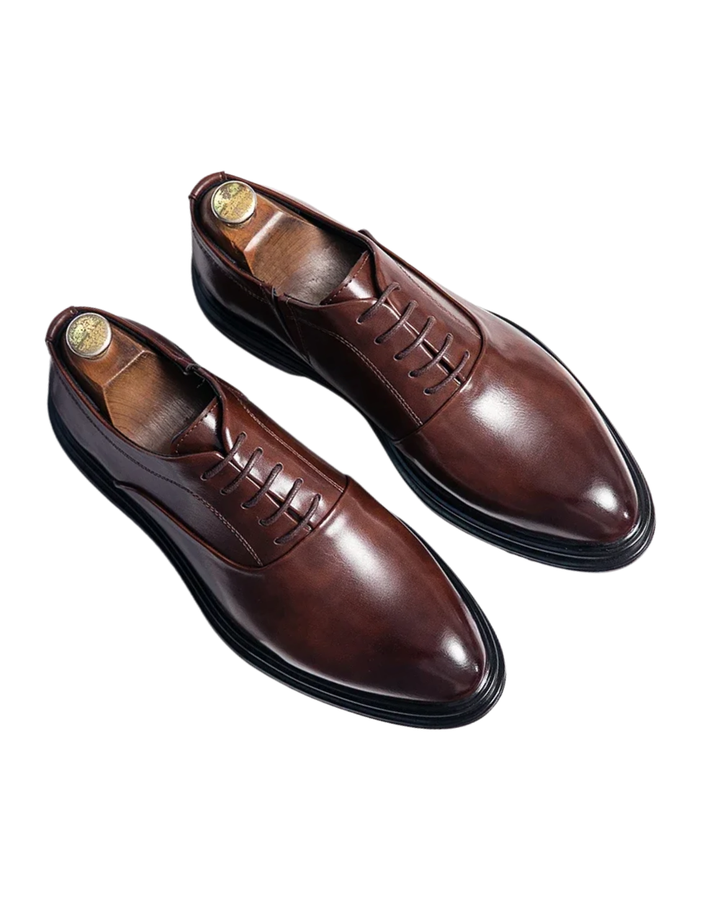 Damon - Premium Leather Oxford Dress Shoes