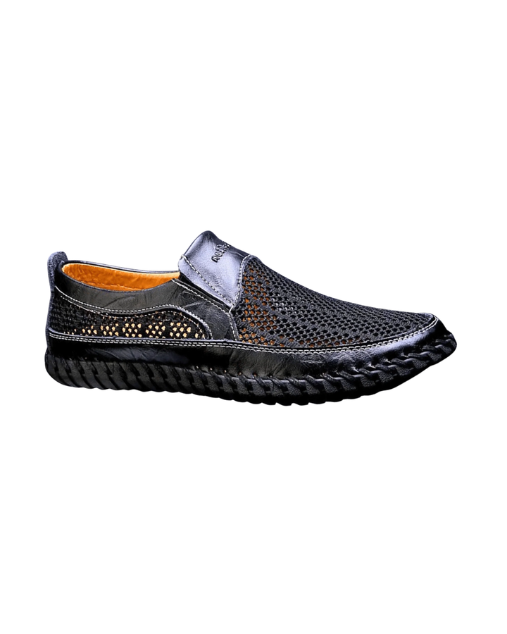 Ethan - Breathable Leather Slip-On Shoes
