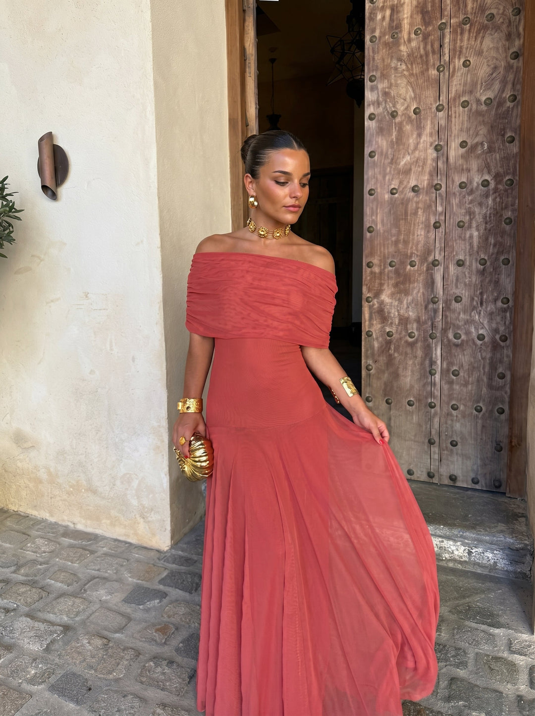 Zoe - Elegant Silk Tulle Dress