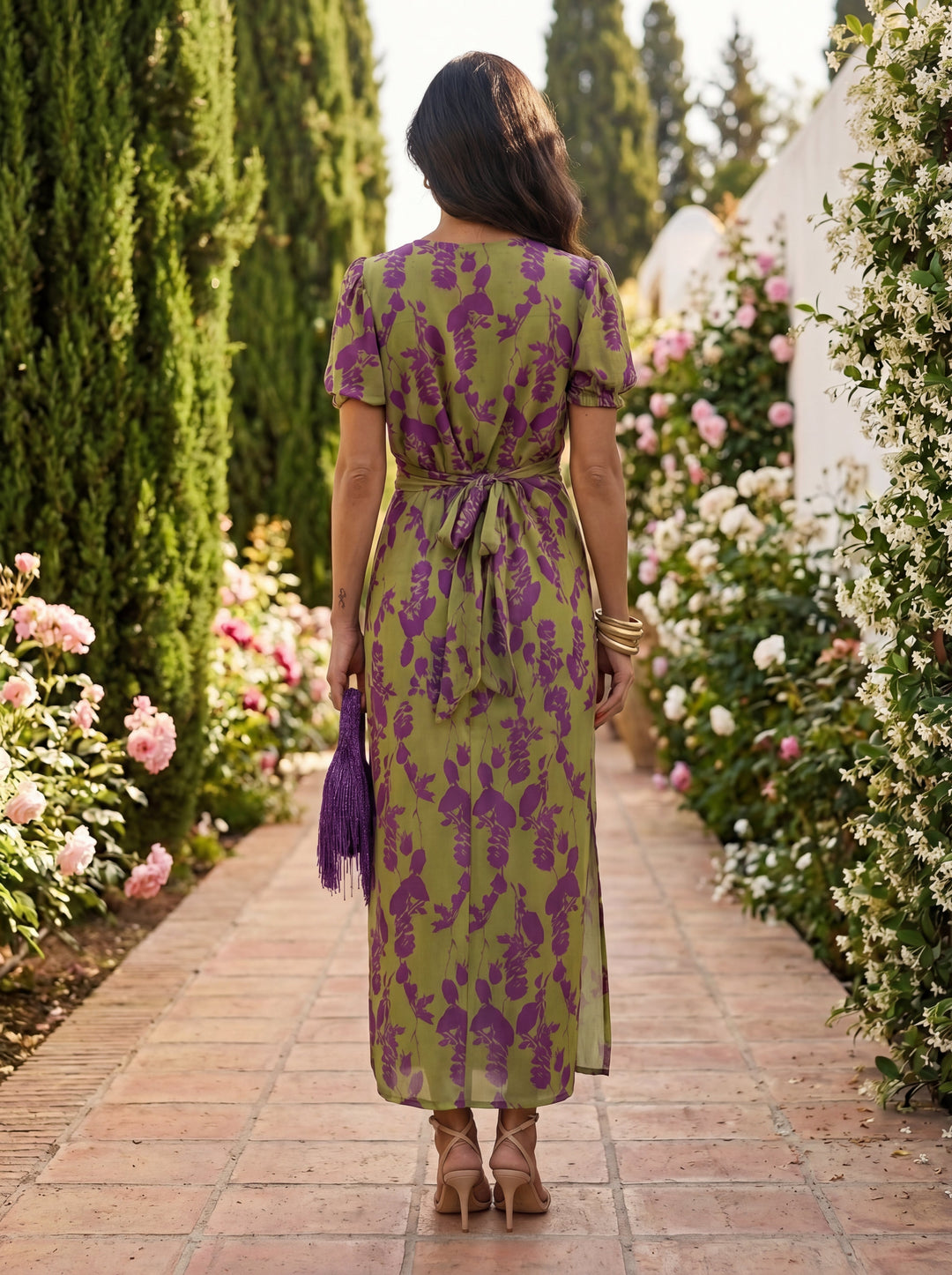 Lily - Elegant Silk Dress