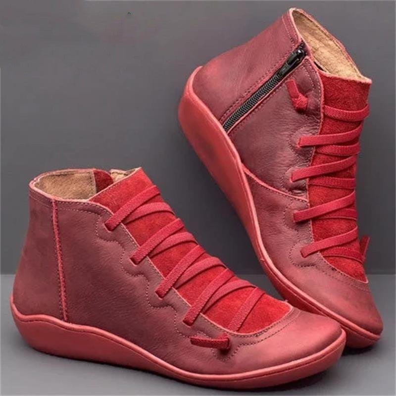 Elin - Wide Fit Support Ankle Boots