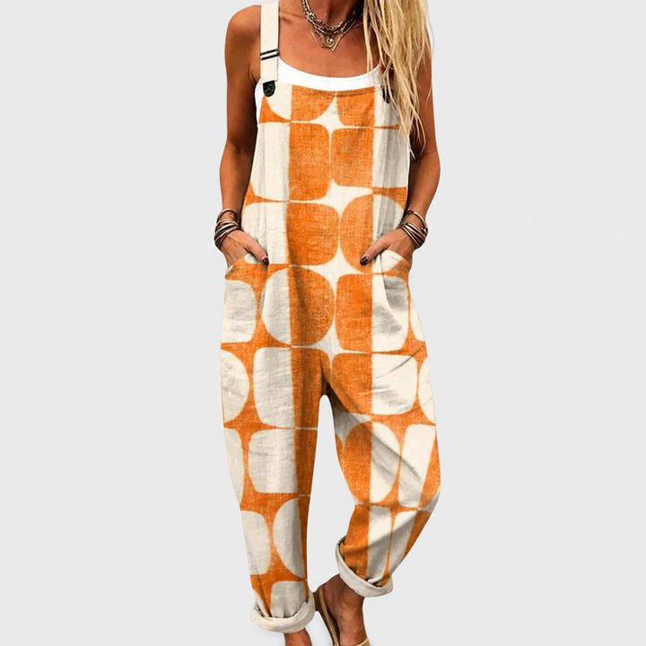 Brianna – Comfortable Printed Overall